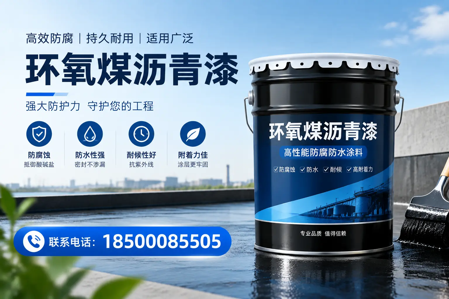 环氧煤沥青漆的施工方法详解，助力保定企业高效完成项目